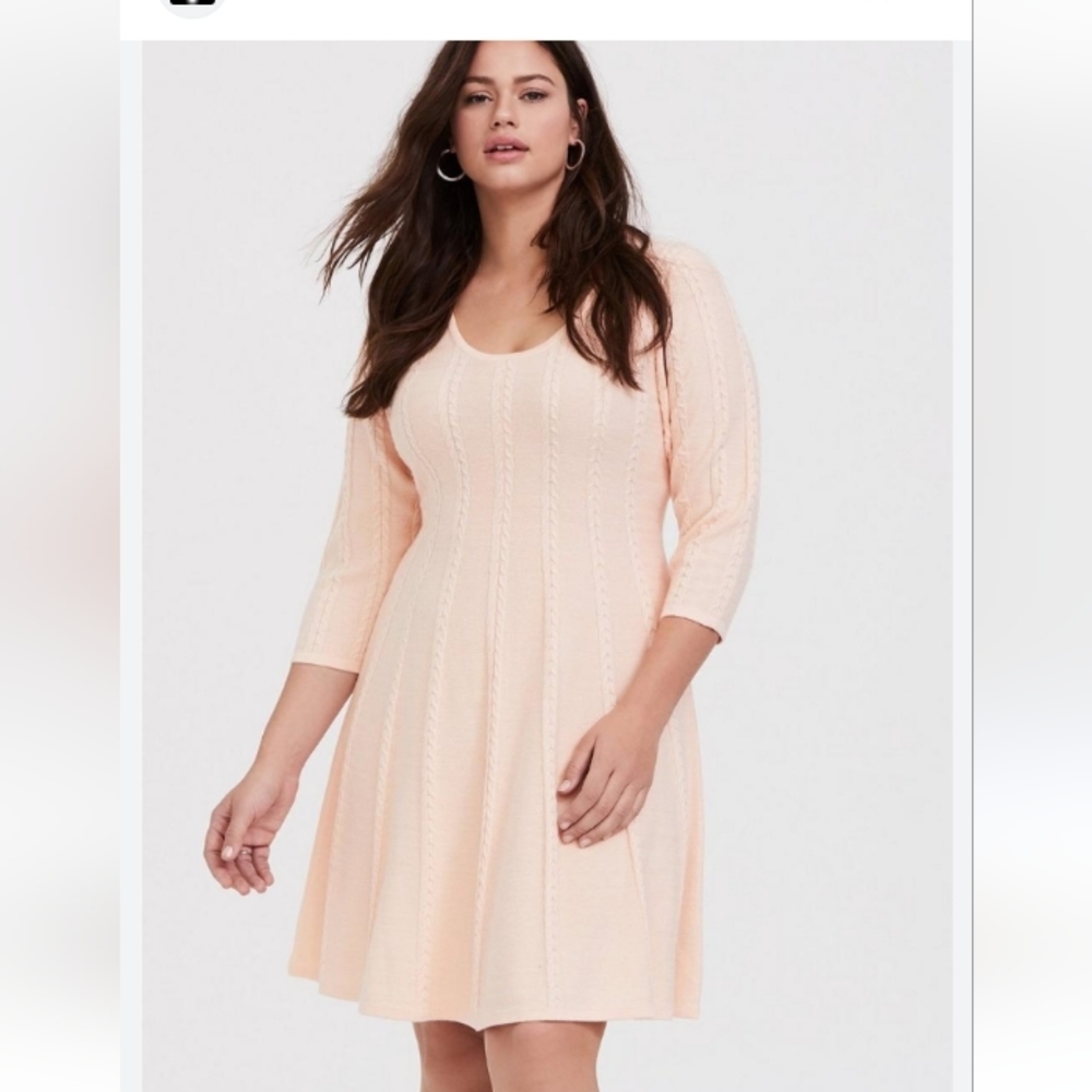 Torrid sweater dress size 1